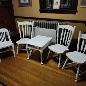 Chairs and table